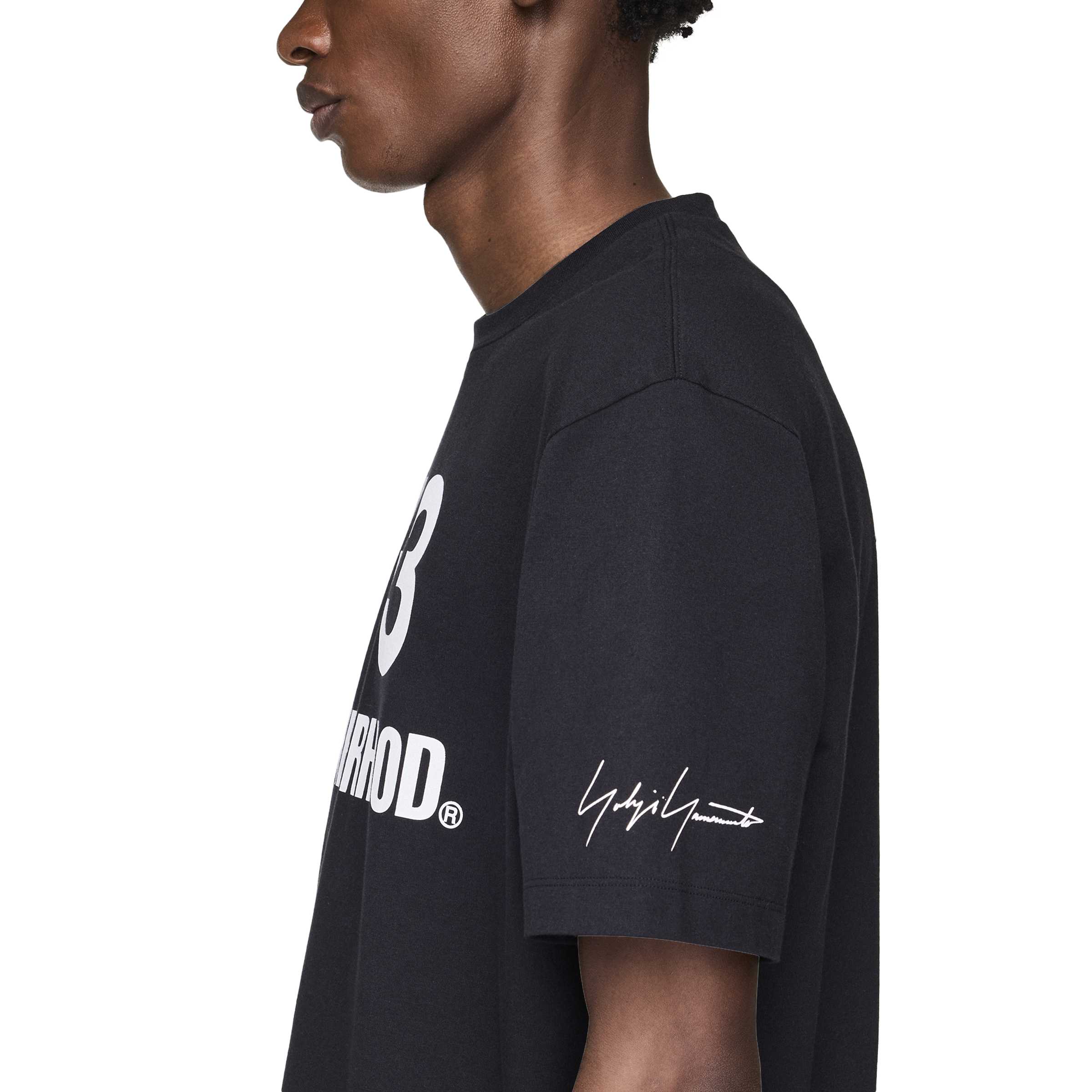 Y-3 x NEIGHBORHOOD Logo Tee - Black - Image 5