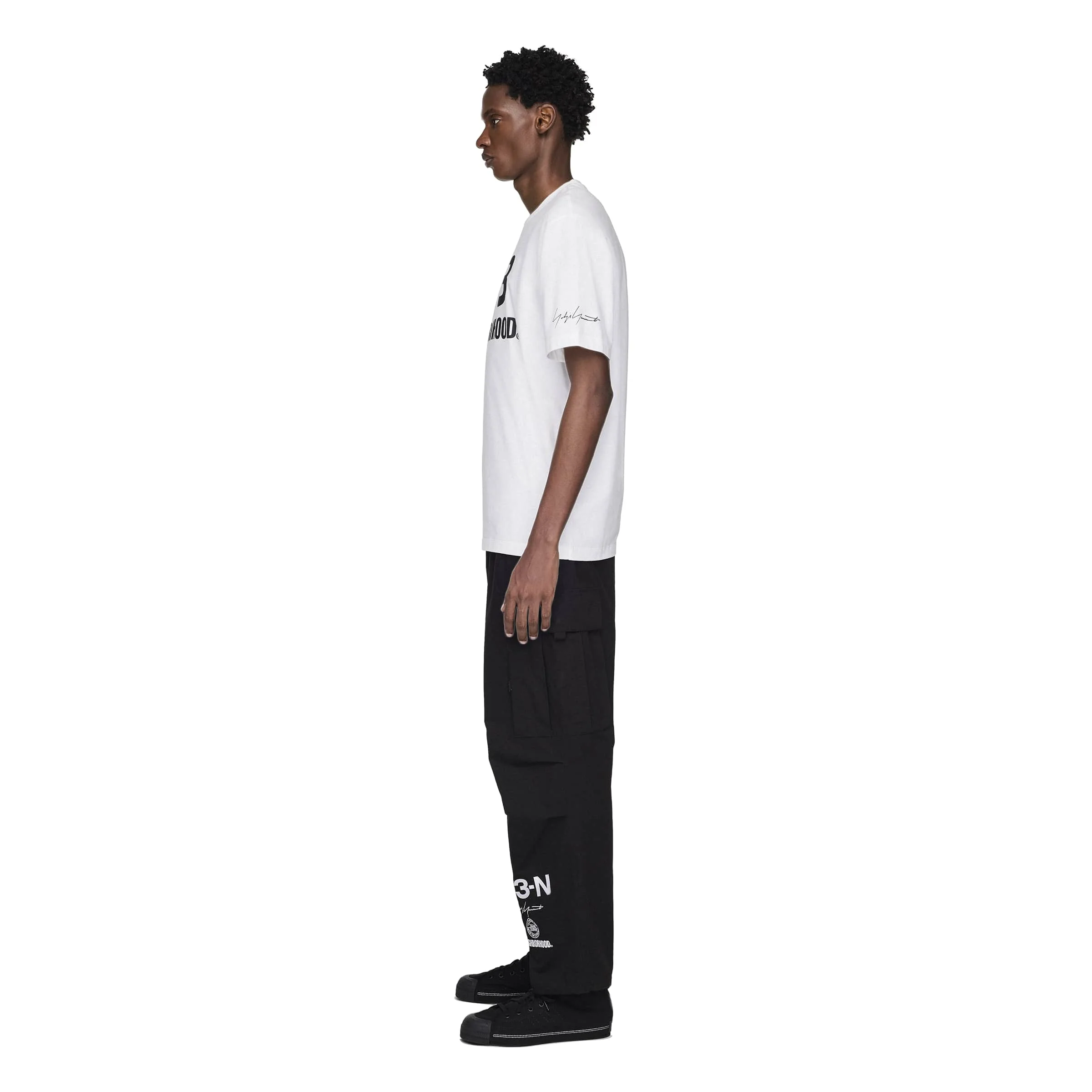 Y-3 x NEIGHBORHOOD Logo Tee - White - Image 2