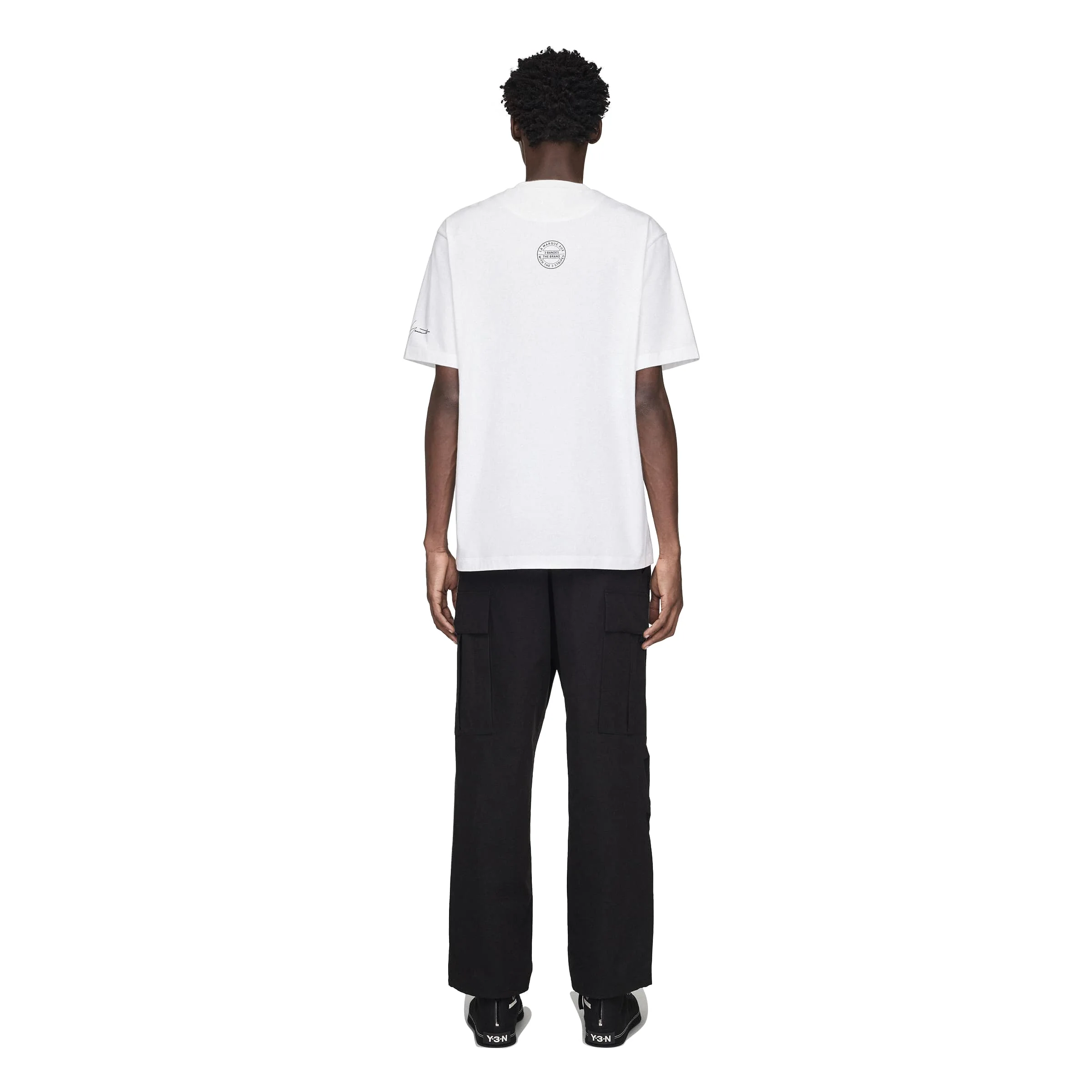 Y-3 x NEIGHBORHOOD Logo Tee - White - Image 3