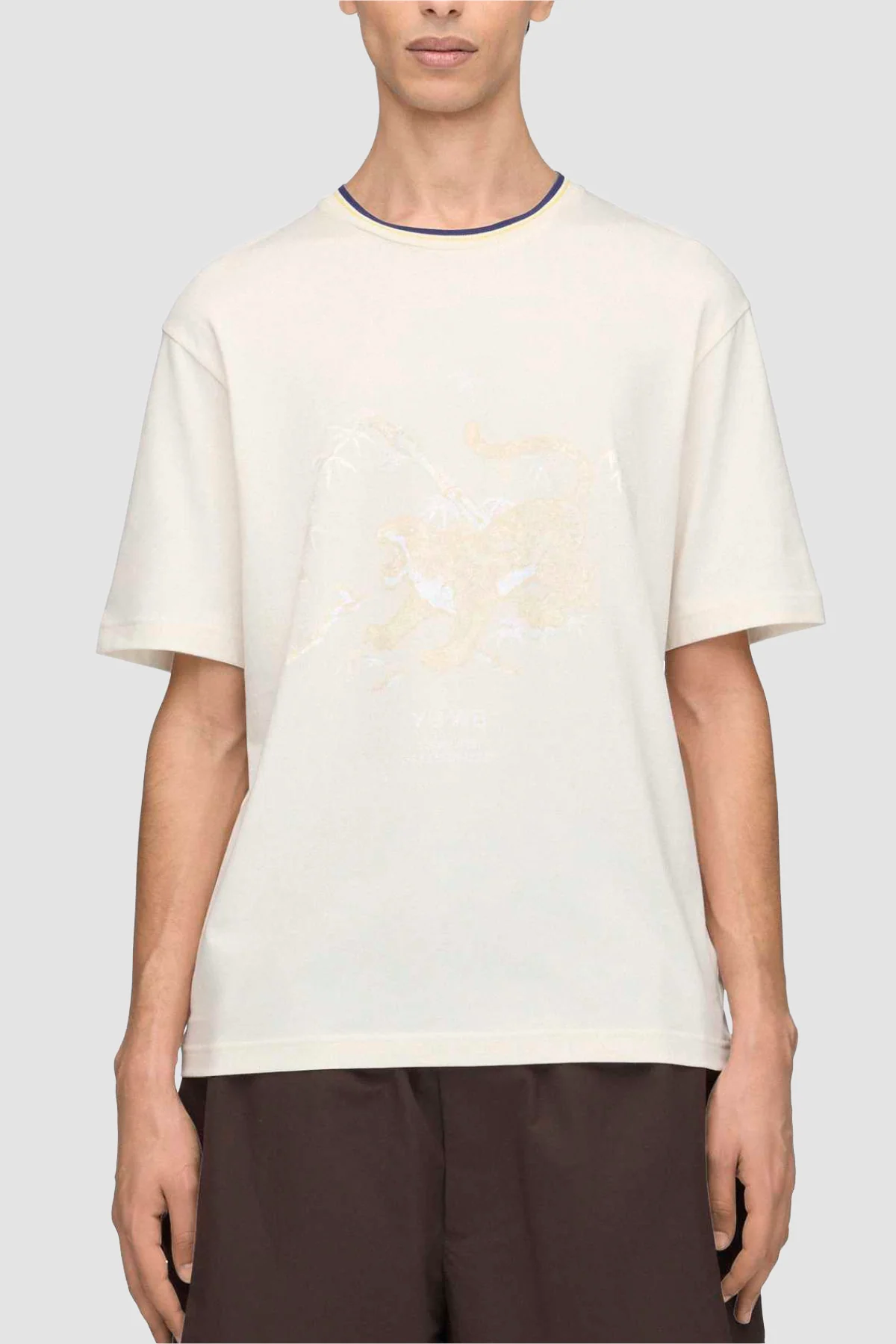 Y-3 x Wales Bonner Graphic Tee - Chalk White