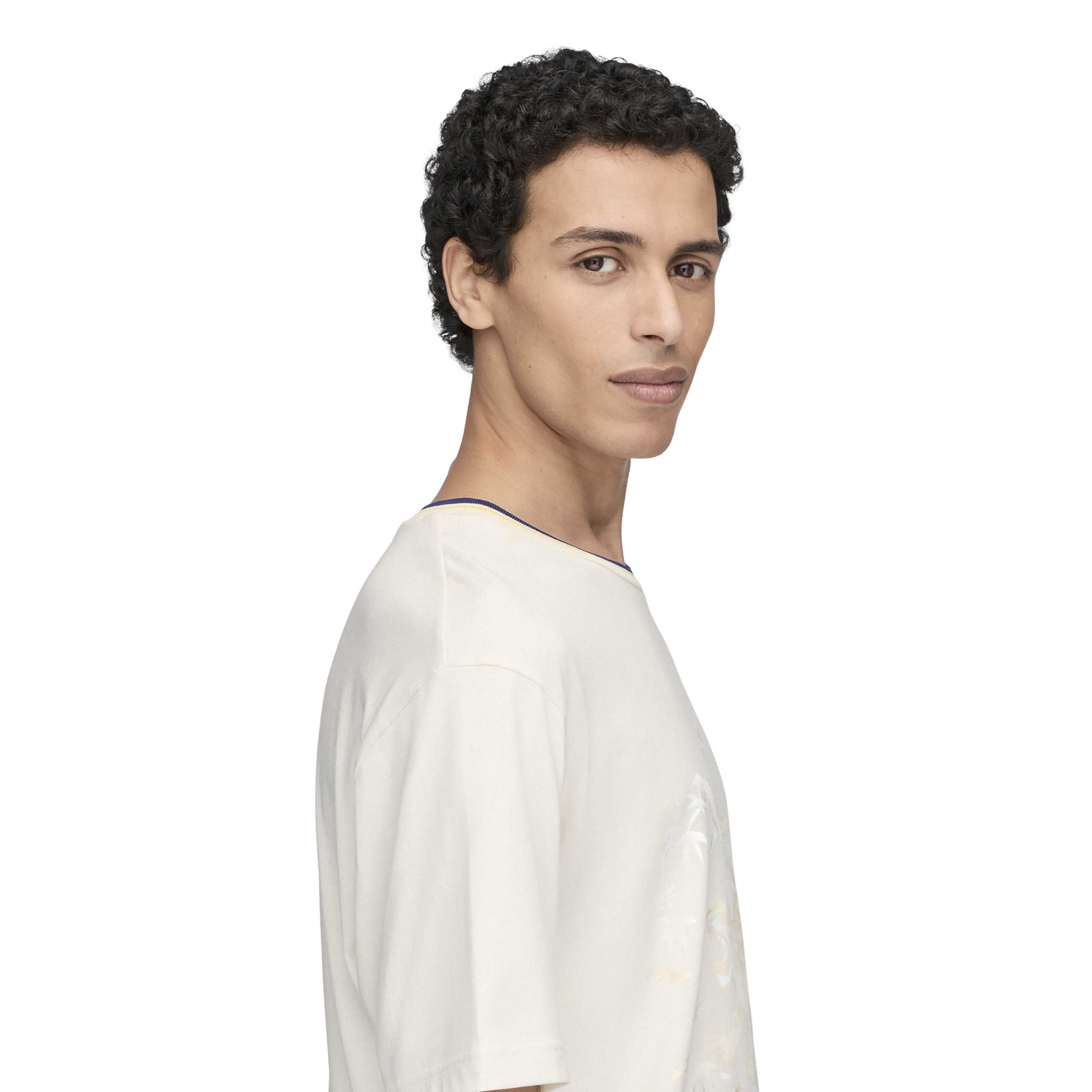 Y-3 x Wales Bonner Graphic Tee - Chalk White - Image 7