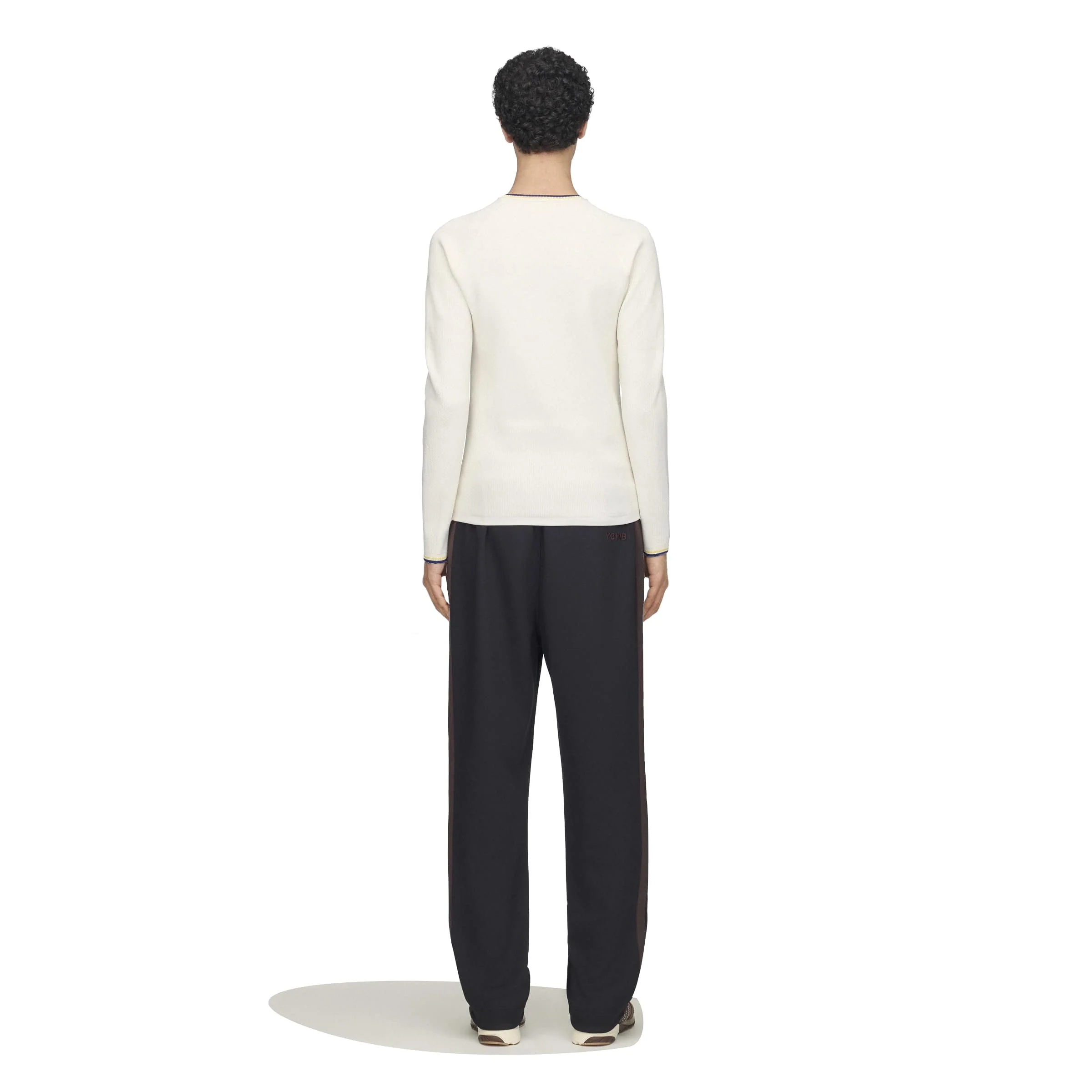Y-3 x Wales Bonner Knit Base Top - Cream White - Image 3