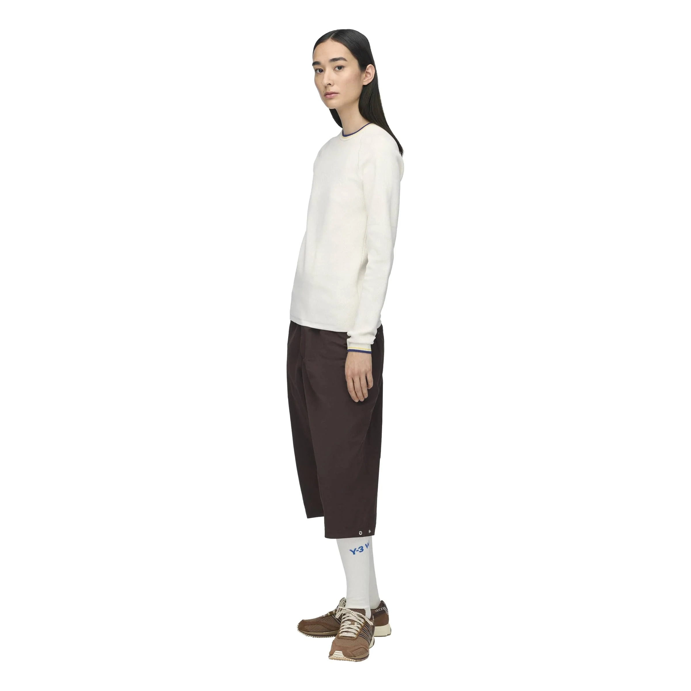 Y-3 x Wales Bonner Knit Base Top - Cream White - Image 5