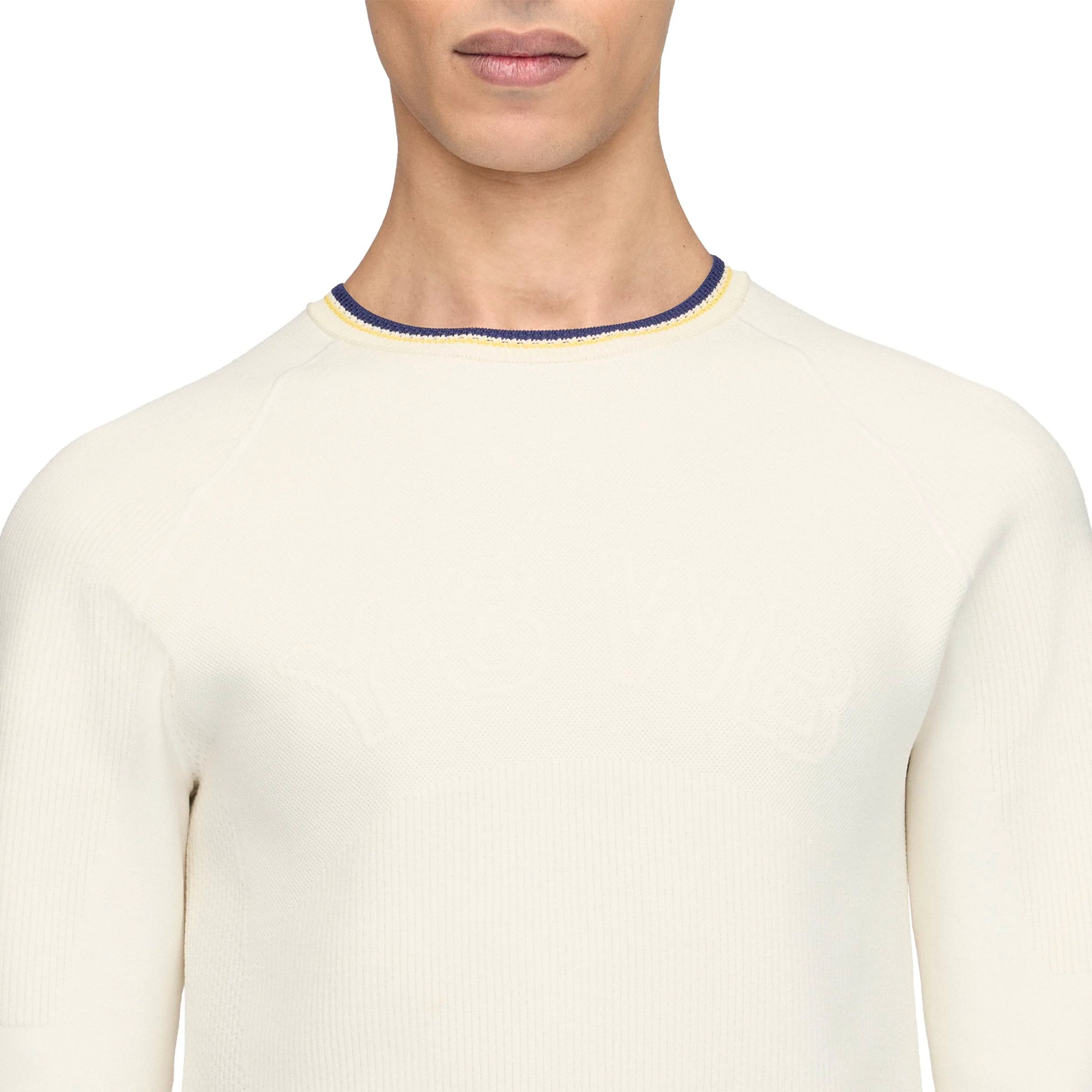 Y-3 x Wales Bonner Knit Base Top - Cream White - Image 6