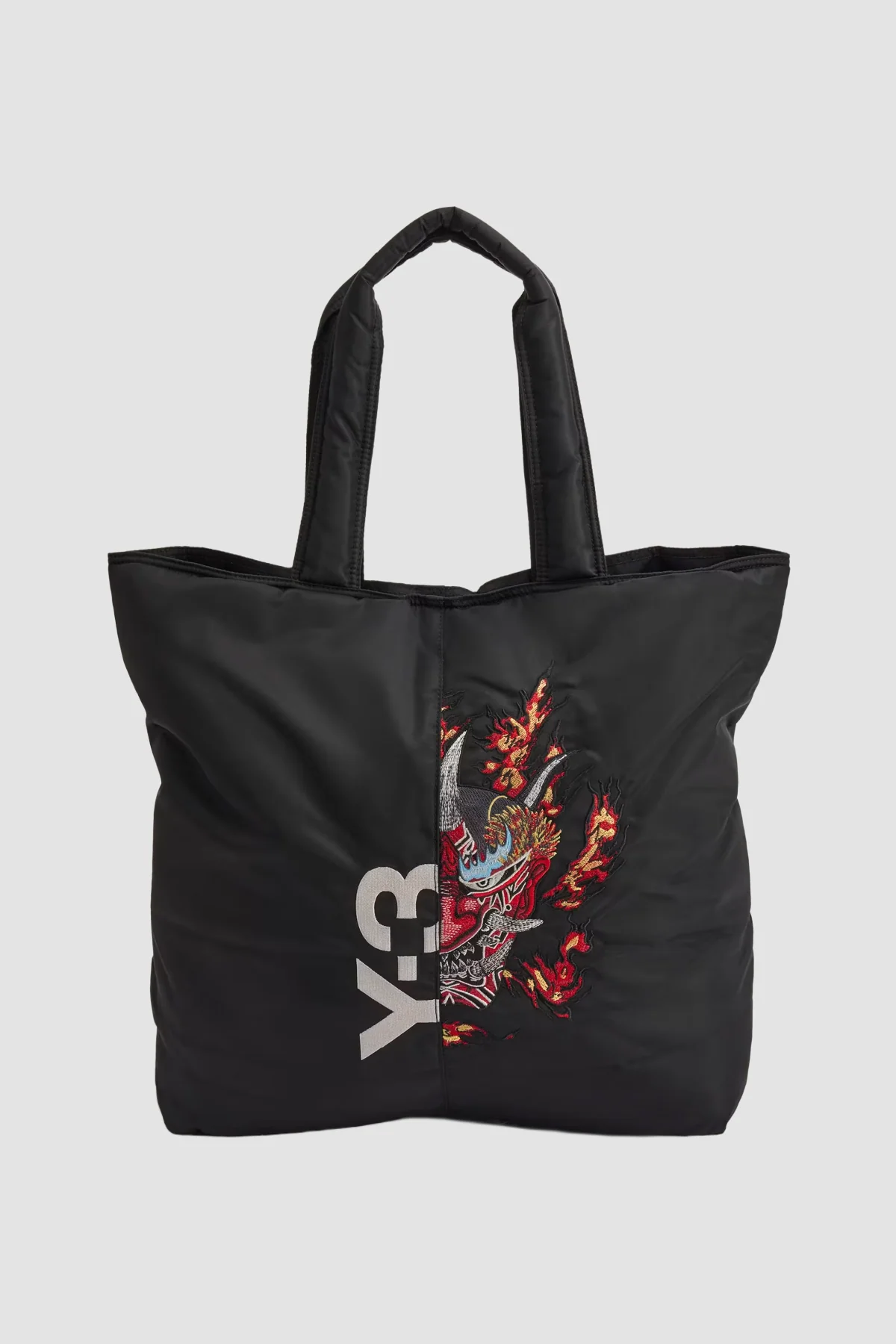 Y-3 Yaksha Graphic Tote Bag - Black